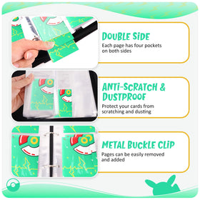 Pocket dimensions 2.8 by 3.9 inches hold standard cards neatly.