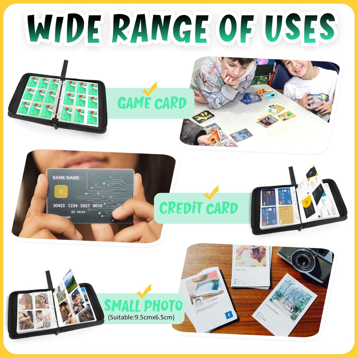 Wrist strap provides easy carrying for on-the-go use.