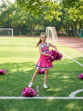 Gortykor cheerleader outfit on child, vibrant look for events and photos