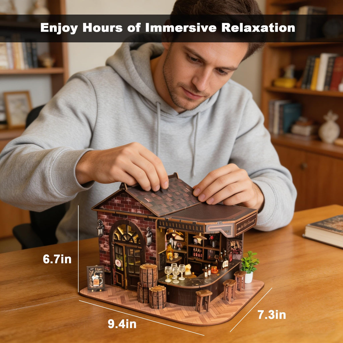 Gosikee Wooden Puzzle Pieces with precise cuts for easy assembly