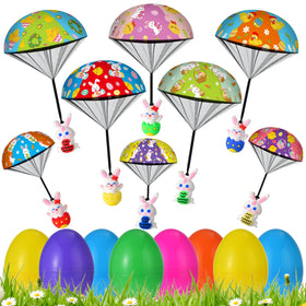 GOSODME Easter parachute egg multi-pack ready for safe play and vibrant color