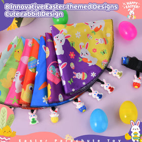 GOSODME Easter parachute egg setup at party shows simple display and gifting