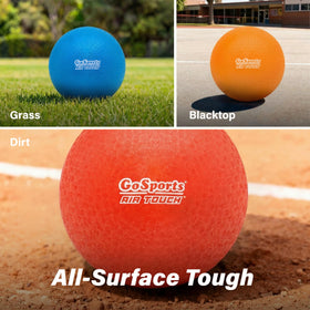 Close up of Air Touch texture for softer safer play.