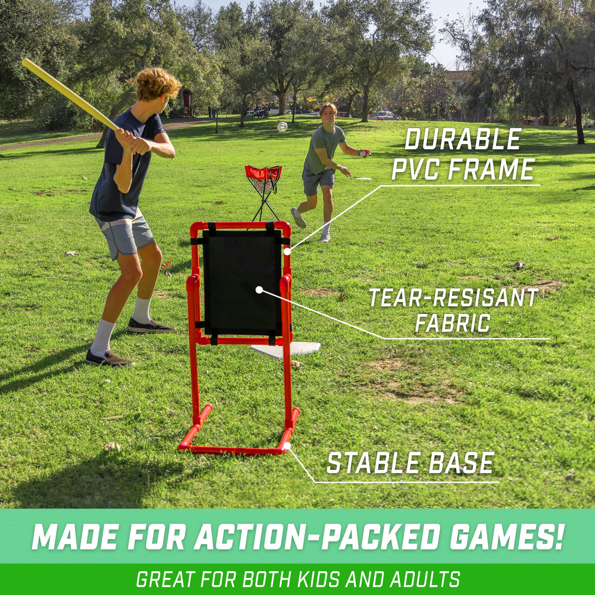 GoSports Strike Zone with Blitzball ball for fast games