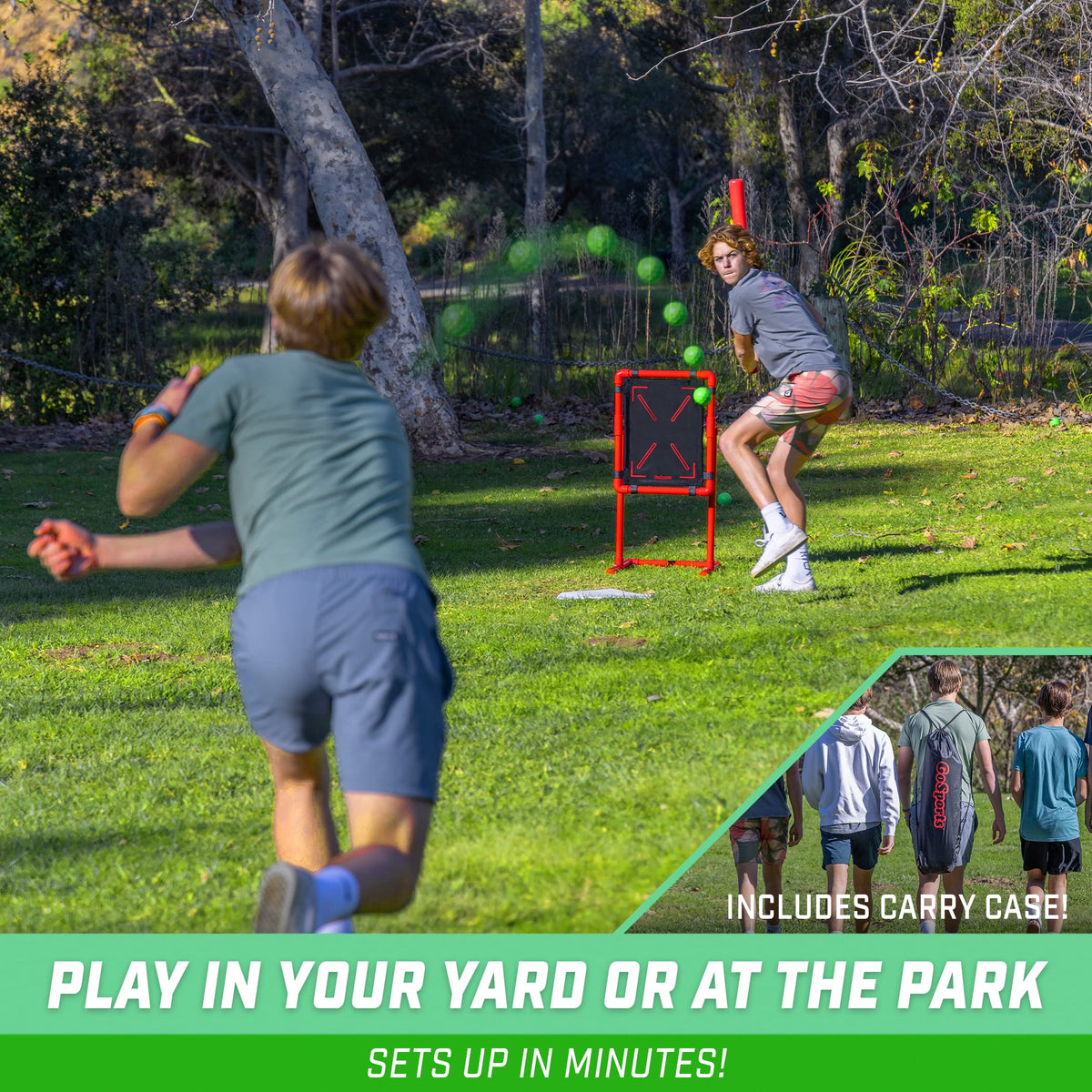 GoSports Strike Zone used by kids and adults for inclusive play