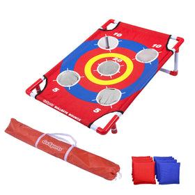 GoSports Bullseye Bounce target foldable for easy setup anywhere