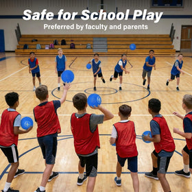 GoSports 7-inch dodgeballs use tear-resistant rubber for lasting fun