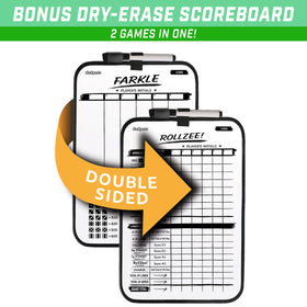 GoSports foam dice are safe for indoor outdoor games with soft, durable construction
