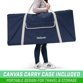 GoSports Giant 4-in-a-Row quick assembly for instant setup and happy play.