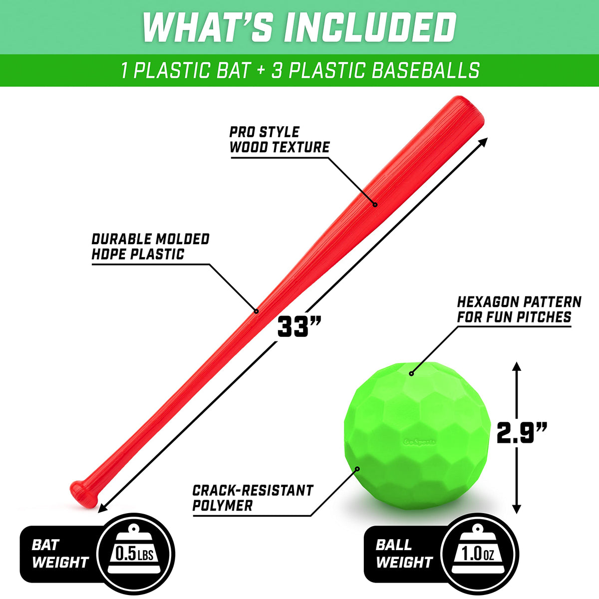 GoSports LotBall pairs with the Strike Zone Target for easy backyard setup and play.
