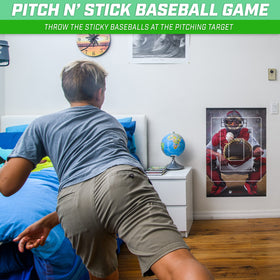 GoSports Pitch N' Stick poster 36x24 dimensions for home setup