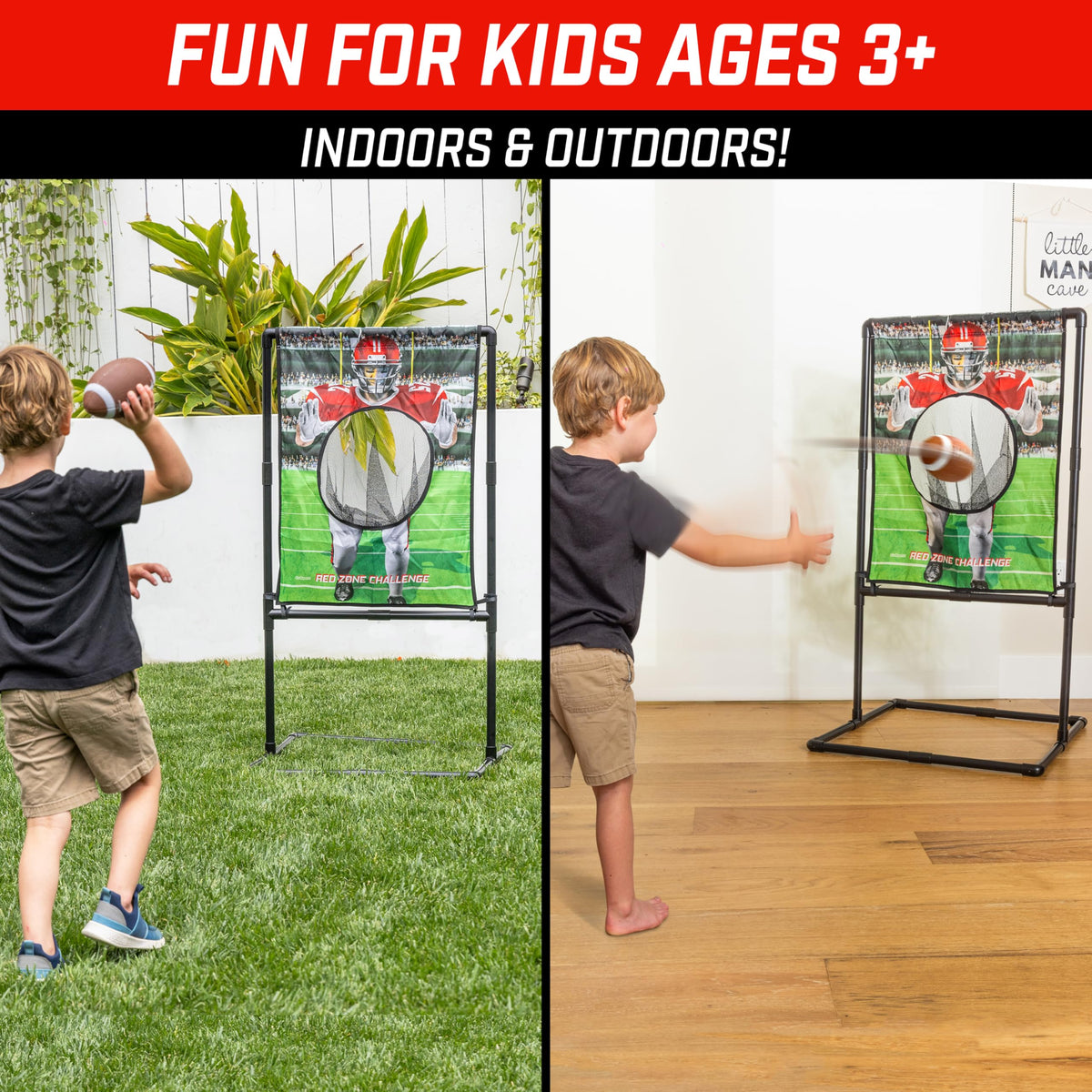 GoSports Red Zone Challenge indoor-outdoor play in family spaces