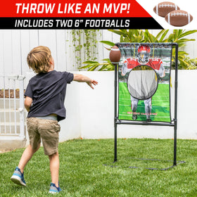 GoSports inflatable footballs for safe, lightweight play
