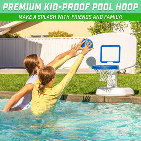 GoSports Splash Hoop Classic base filled with water for stability