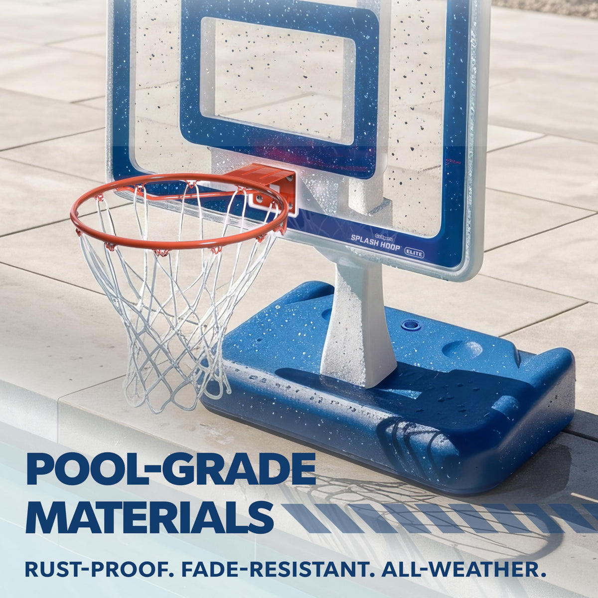GoSports Splash Hoop Elite assembly is quick and simple.