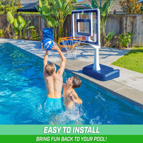 GoSports Splash Hoop Elite hardware included supports easy installation