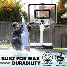 GoSports Splash Hoop LEGEND base filled with water for stability
