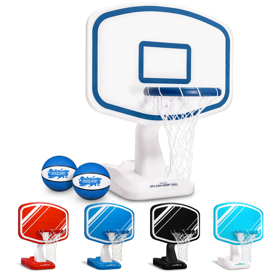 GoSports Splash Hoop PRO backboard 34x25 inches for poolside family fun