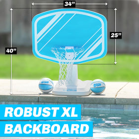 GoSports Splash Hoop PRO pump aids quick inflation and consistent ball pressure.
