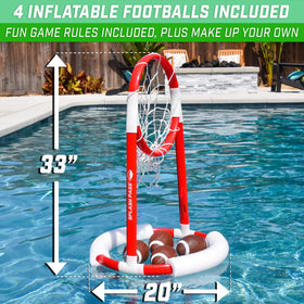 GoSports Splash Pass pump for quick inflating and reliable inflation