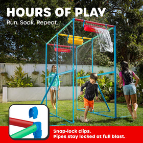 GoSports Splash Station XL backyard setup transforms any outdoor space into a splash zone.