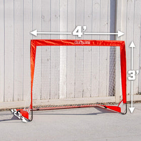 GoSports street hockey set wooden sticks with plastic heads for durability