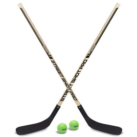 GoSports Street Hockey Stick assembly with screw-in head for quick setup