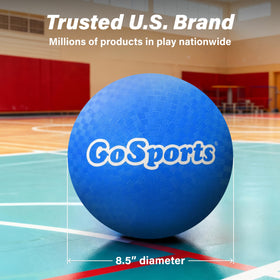 Durable, textured grip surface on GoSports playground balls.
