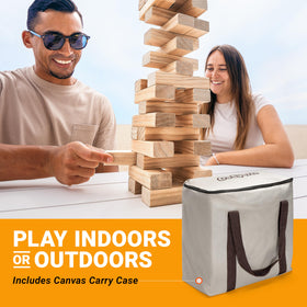 GoSports tower height increasing during play for heightening excitement