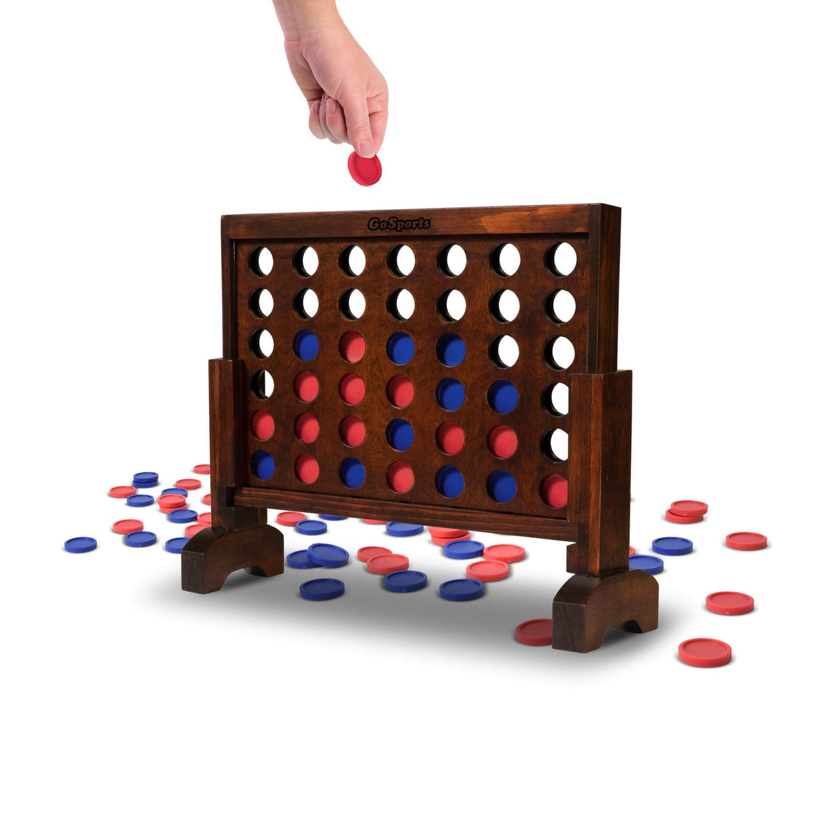 GoSports travel case provides neat, portable storage for game nights.