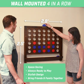 GoSports wall sticker protects walls during coin releases