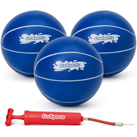 GoSports water basketball 3Pack red ready for pool hoop play and quick retrieval.