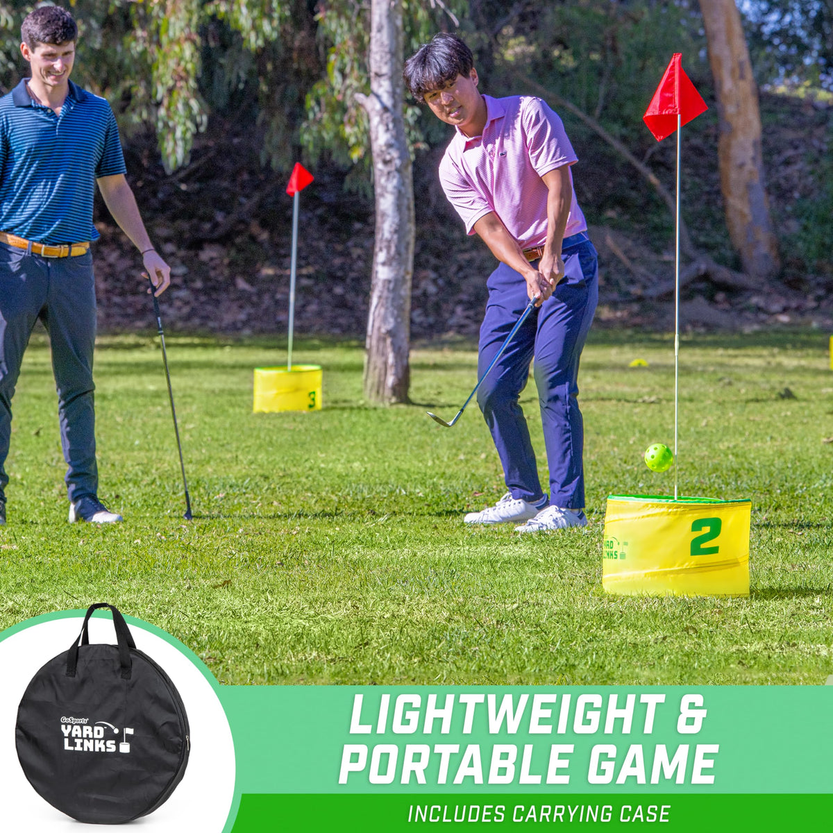 GoSports Yard Links carry case for travel and storage