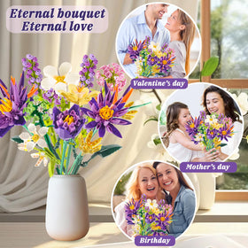 GoStock flower bouquet verbena elements offer bright, long-lasting ornamentation.
