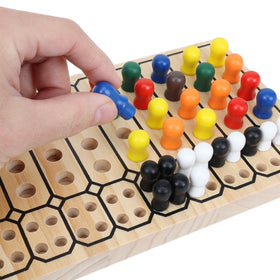 GOTHINK Code Breaker wooden components show FSC-certified craftsmanship.