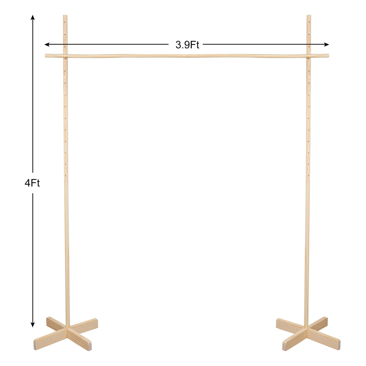 GOTHINK limbo pole assembly quick and tool-free for events.