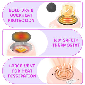 Gotoofun anti-scald guard design enhances safety during playtime.