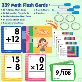 Gotoofun hole-punched cards with metal rings for easy organization.