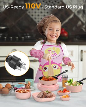 Gotoofun induction cooker 110V designed for safe, supervised kid-friendly cooking experiences.