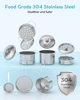 Gotoofun 24-piece cutlery set supports realistic meal prep for curious kids.