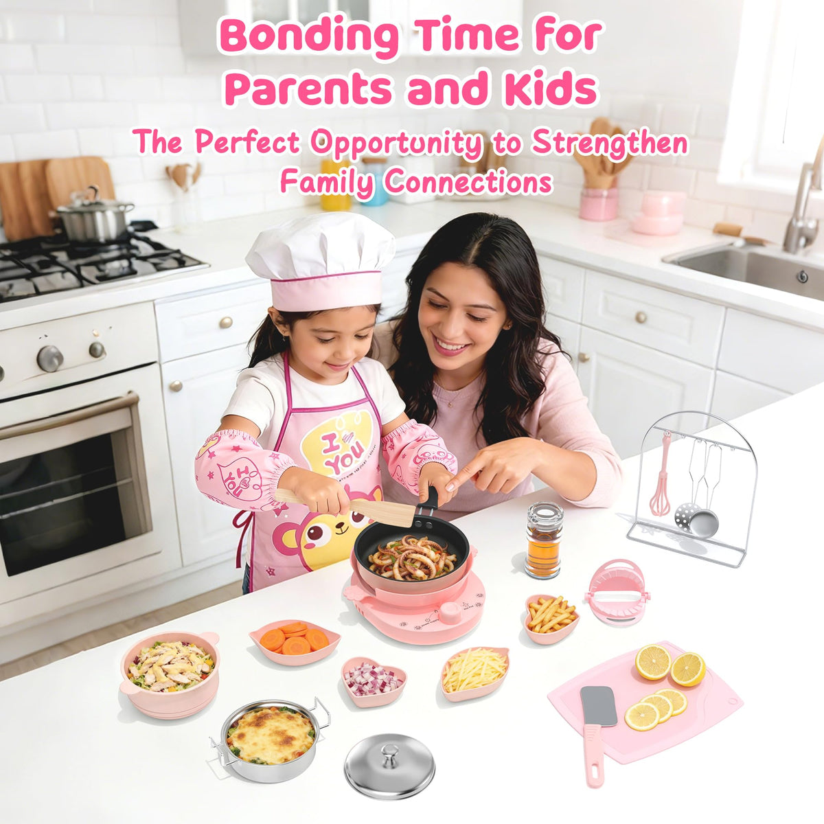 Gotoofun Kids Cooking Set utensils for easy stirring and precise pouring by young cooks