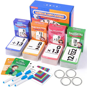 Gotoofun multi math flash cards set for comprehensive practice across operations.