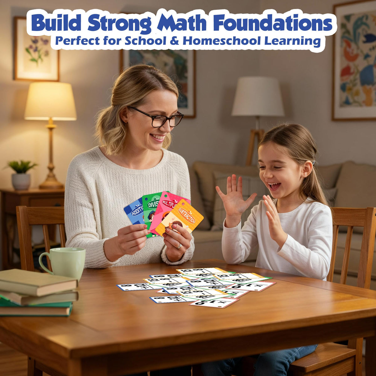Gotoofun write and wipe flash cards with markers for reusable math practice.