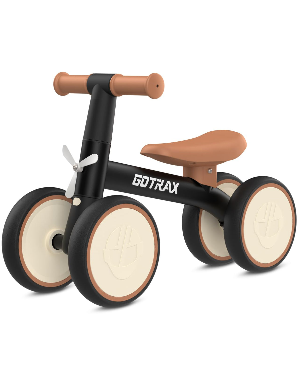 Gotrax Baby Balance Bike front wheel supports a stable start for toddlers.