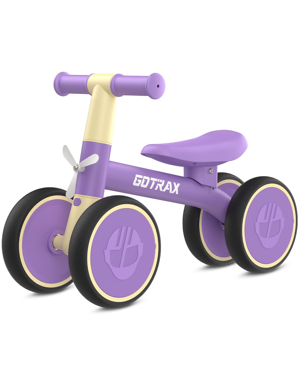 Gotrax Baby Balance Bike front wheel with extra legroom for confident first rides