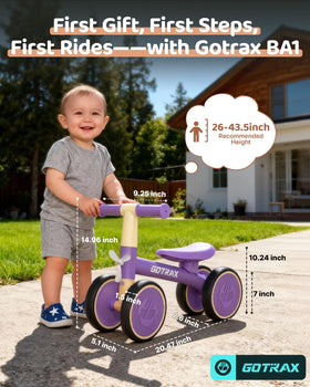 Gotrax Baby Balance Bike warranty and CPC certification provide peace of mind