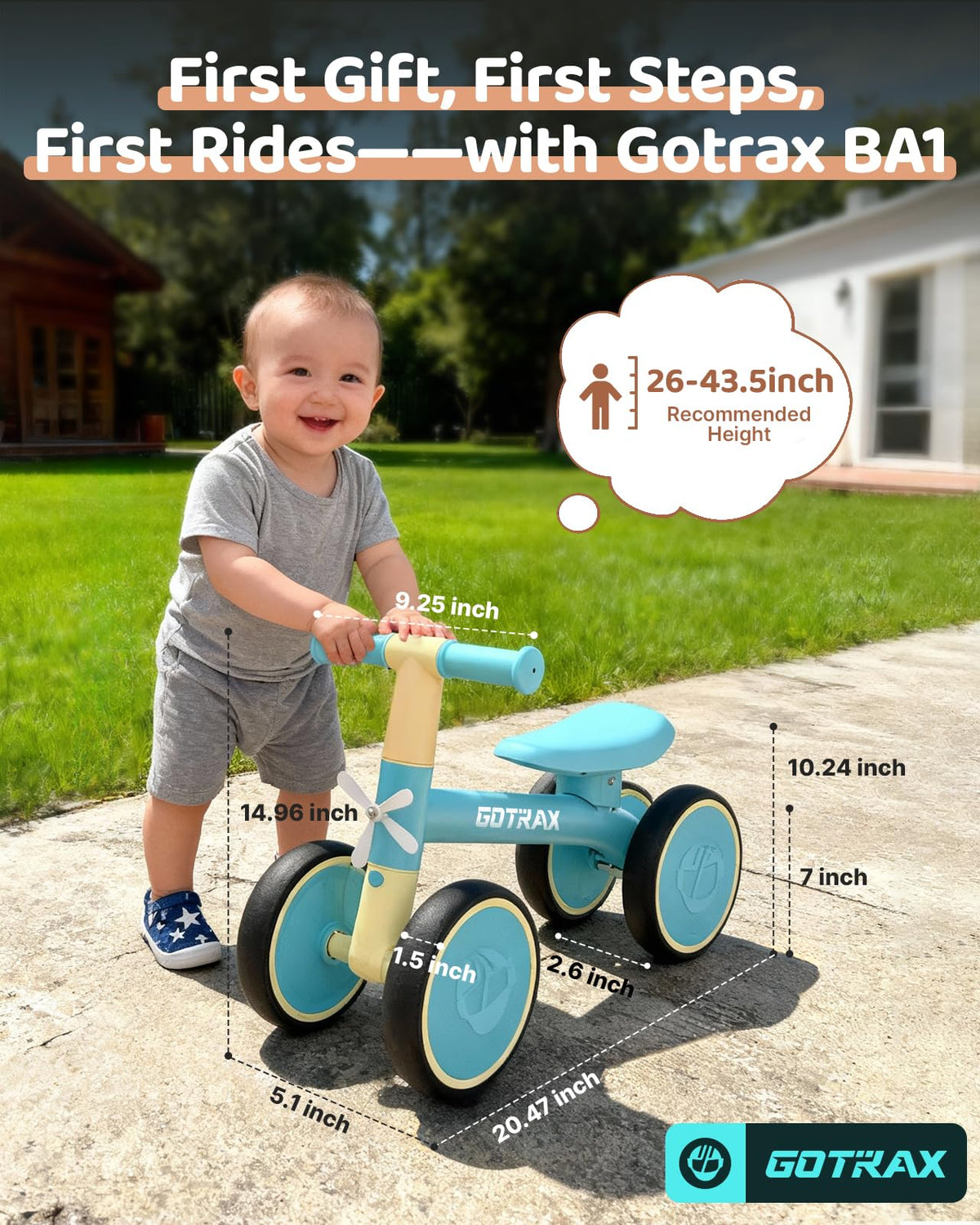 CPC-certified Gotrax bike with warranty and friendly support.