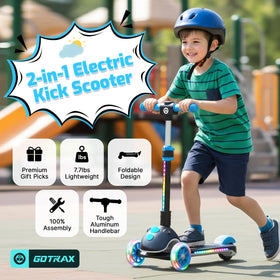 Gotrax SK1 glowing wheels improve visibility during evening rides.