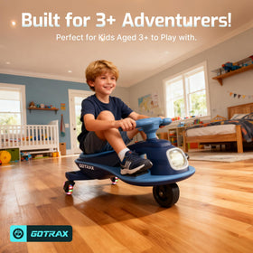 Gotrax WG1 rear LED wheels glow during rides for added fun