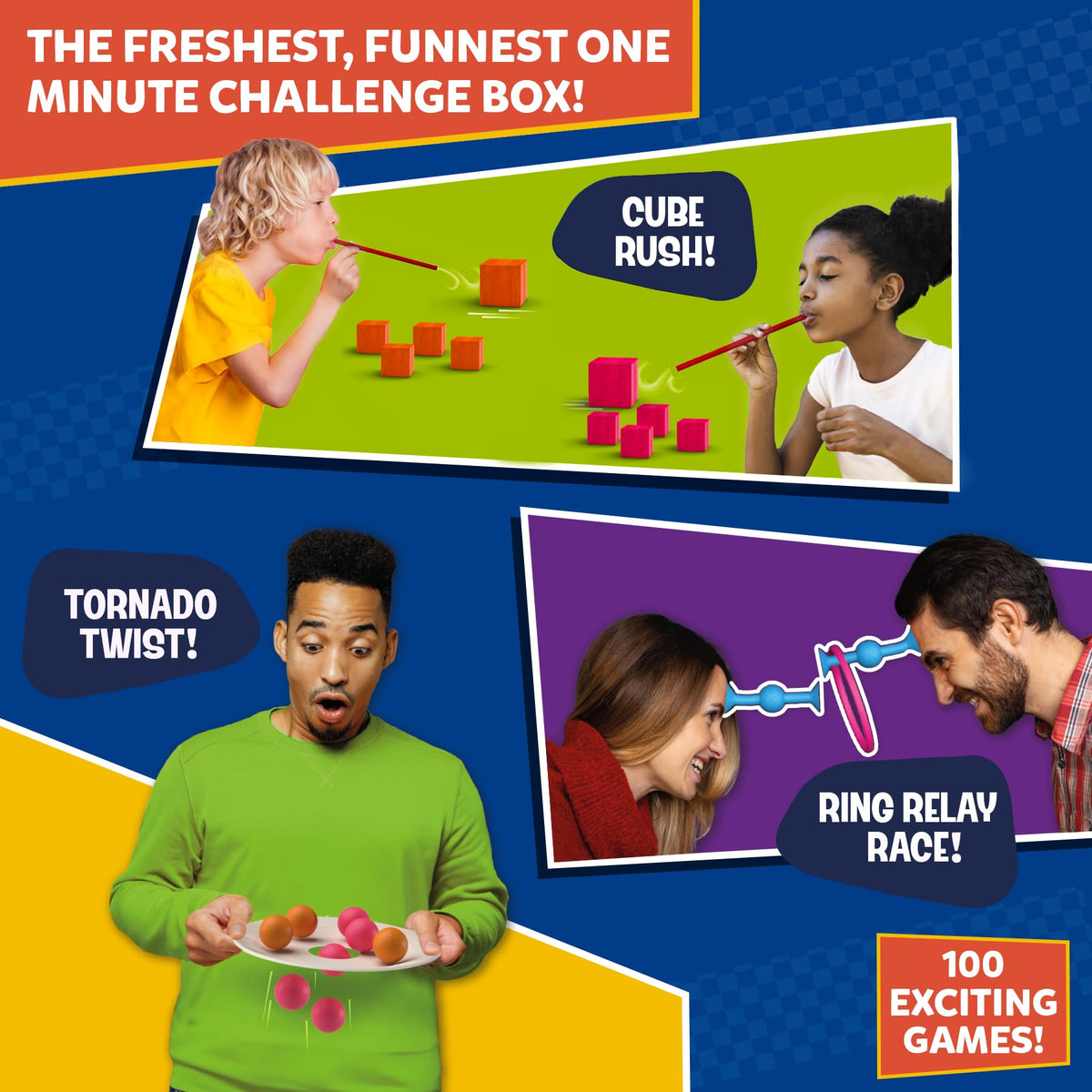 Gouda Games challenge cards collection features quick tasks for energized play.